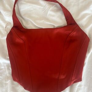 Aritzia Satin Corset Top